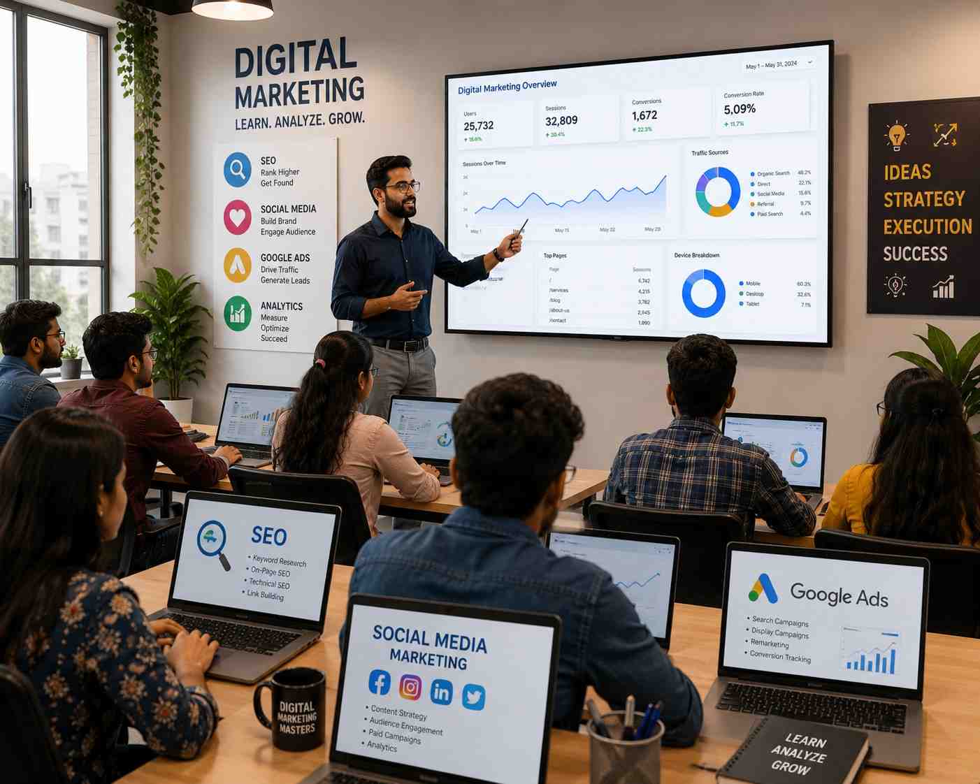 digital marketing course in indi